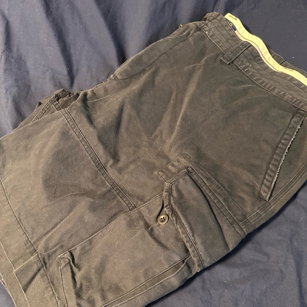 Big and Tall Navy cargo shorts